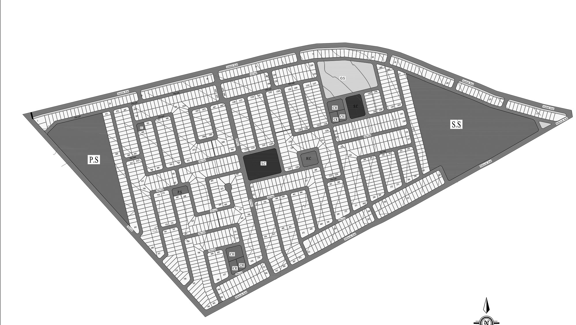 Proposed churu layout